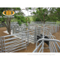Farm yard steel panel fence